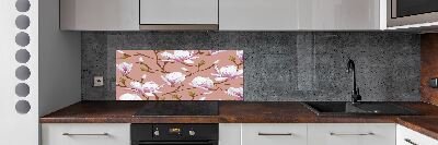 Cooker splashback Magnolia