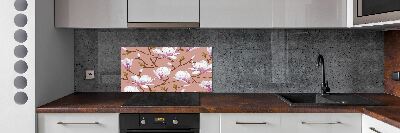 Cooker splashback Magnolia