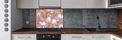 Cooker splashback Magnolia