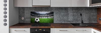 Cooker splashback Ball at the stadium