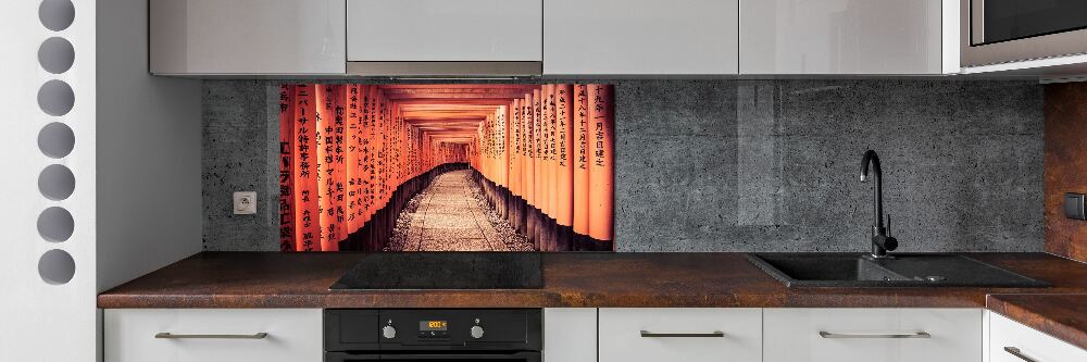 Kitchen splashback Kyoto gates