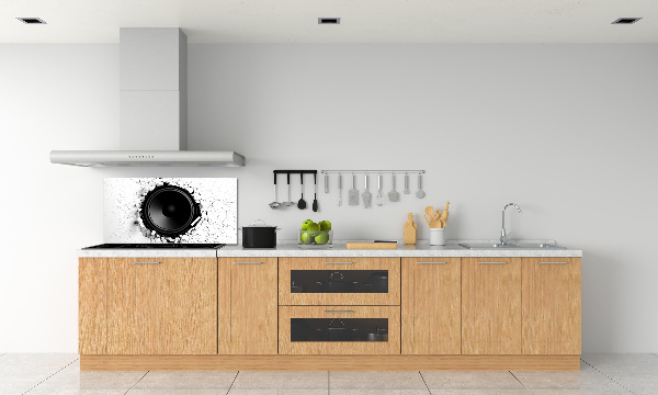 Kitchen splashback Loudspeaker