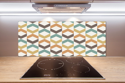 Kitchen splashback Retro background