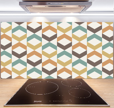 Kitchen splashback Retro background