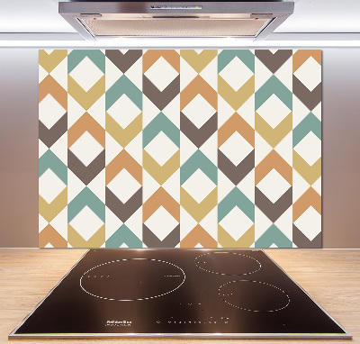 Kitchen splashback Retro background