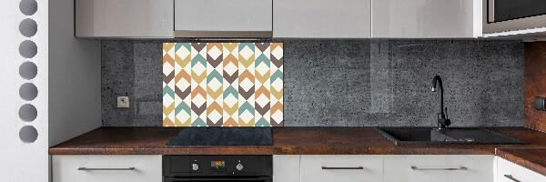 Kitchen splashback Retro background