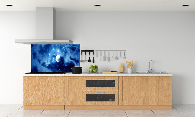 Cooker splashback full moon