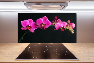 Kitchen splashback Orchid