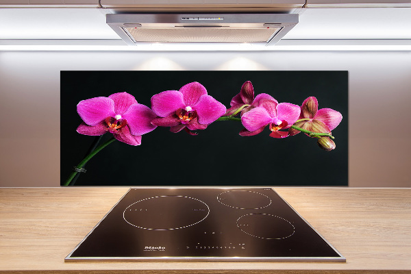 Kitchen splashback Orchid