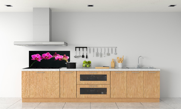 Kitchen splashback Orchid