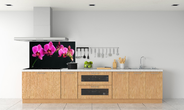 Kitchen splashback Orchid