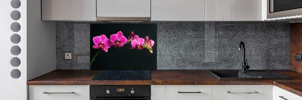 Kitchen splashback Orchid