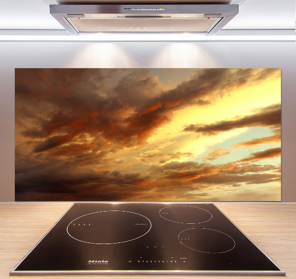 Cooker splashback Sunrise