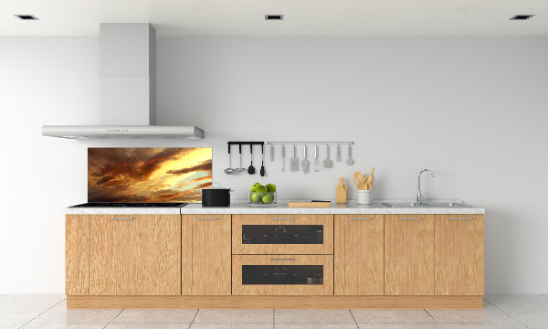 Cooker splashback Sunrise