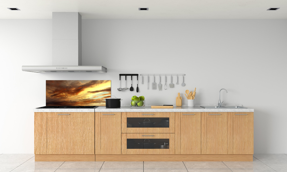 Cooker splashback Sunrise