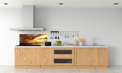 Cooker splashback Sunrise