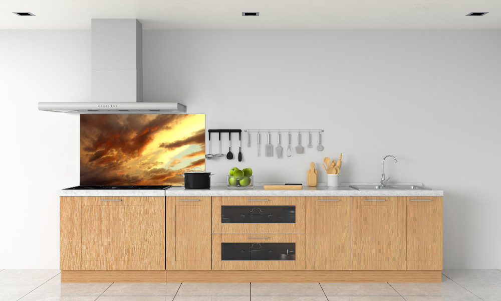 Cooker splashback Sunrise