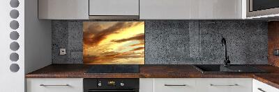 Cooker splashback Sunrise