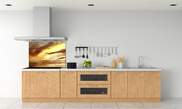 Cooker splashback Sunrise