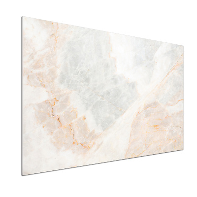 Glass splashback Marble