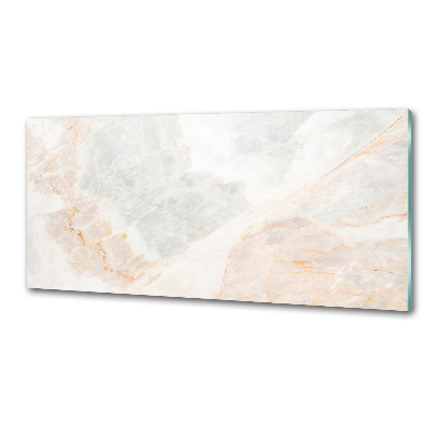 Glass splashback Marble