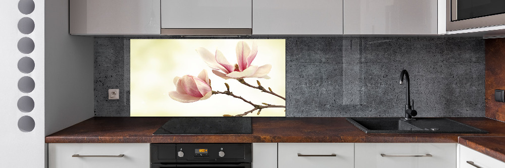 Kitchen splashback Magnolia