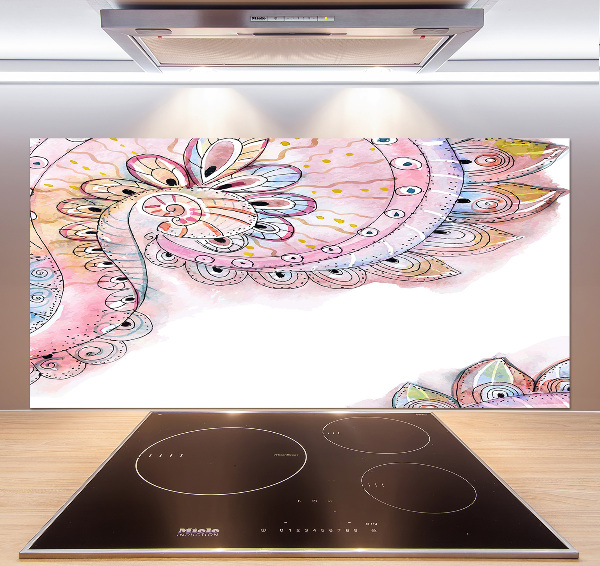 Cooker splashback Abstract pattern