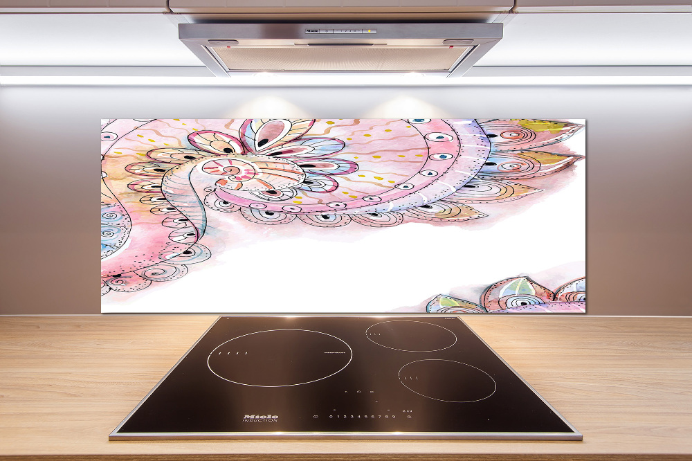 Cooker splashback Abstract pattern