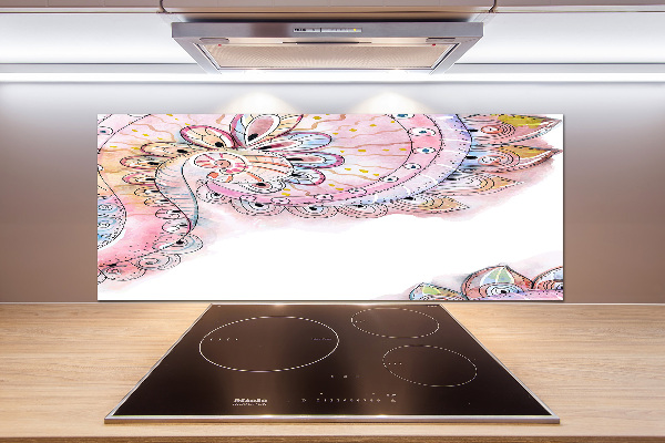 Cooker splashback Abstract pattern