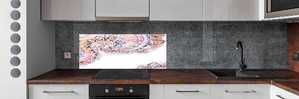 Cooker splashback Abstract pattern