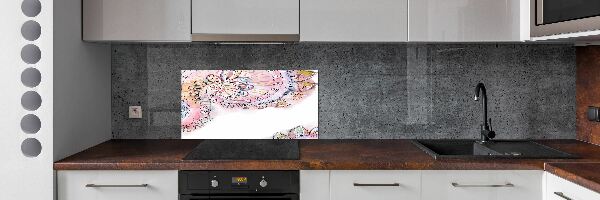 Cooker splashback Abstract pattern