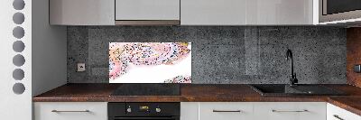 Cooker splashback Abstract pattern