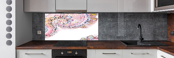 Cooker splashback Abstract pattern