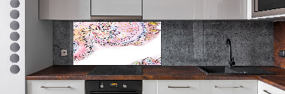 Cooker splashback Abstract pattern