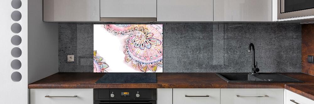 Cooker splashback Abstract pattern