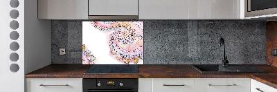 Cooker splashback Abstract pattern