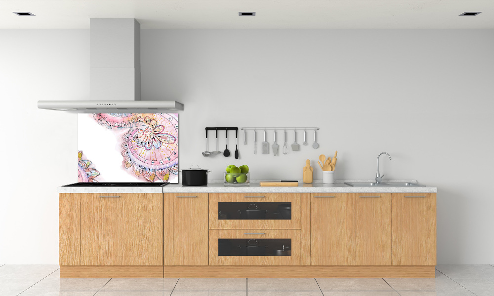 Cooker splashback Abstract pattern