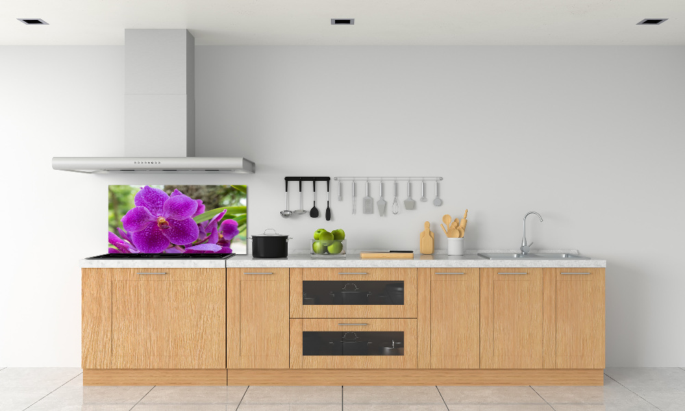 Kitchen wall panels Orchid