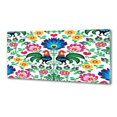 Cooker splashback Ethnic pattern