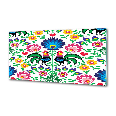 Cooker splashback Ethnic pattern