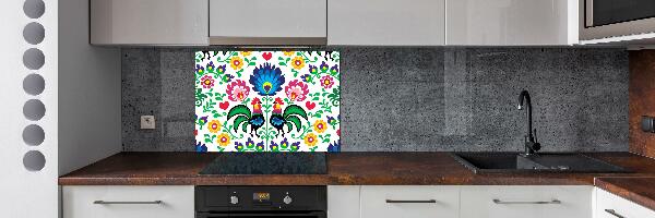 Cooker splashback Ethnic pattern