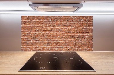 Kitchen splashback Brick wall