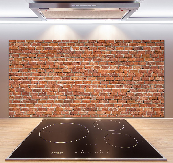 Kitchen splashback Brick wall