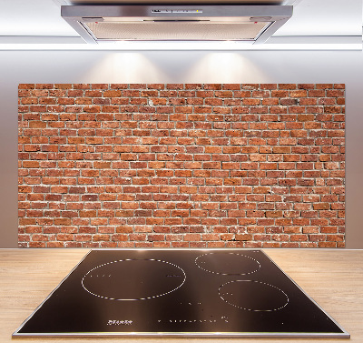 Kitchen splashback Brick wall