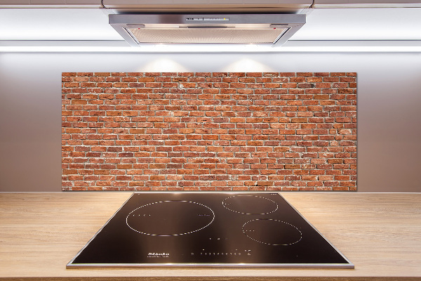 Kitchen splashback Brick wall