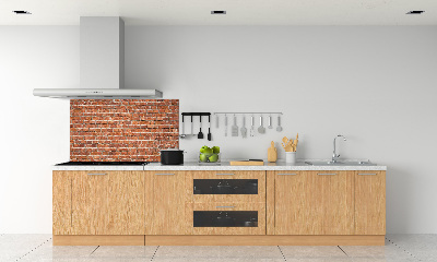 Kitchen splashback Brick wall