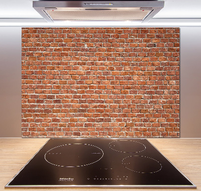 Kitchen splashback Brick wall