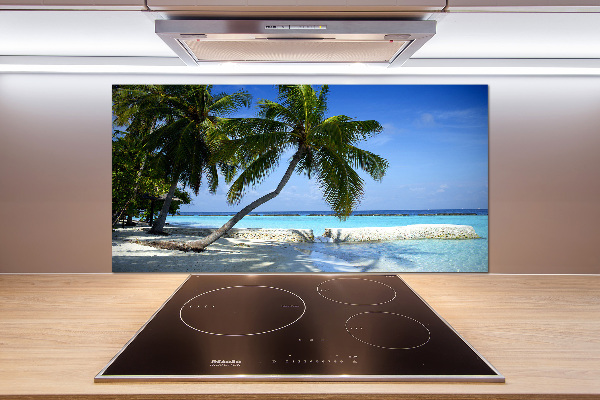 Cooker splashback Tropical beach