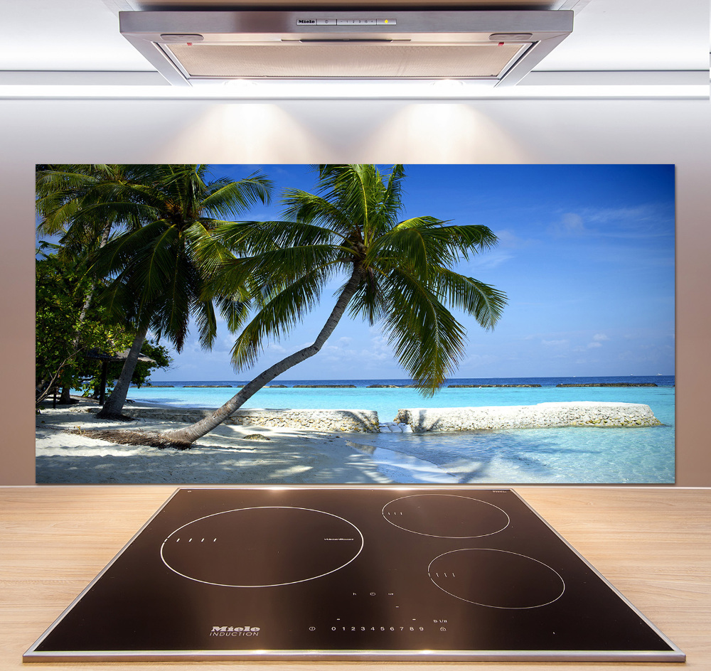 Cooker splashback Tropical beach