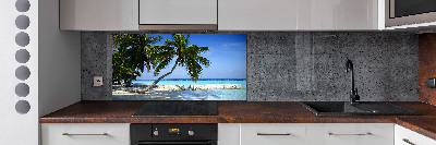 Cooker splashback Tropical beach